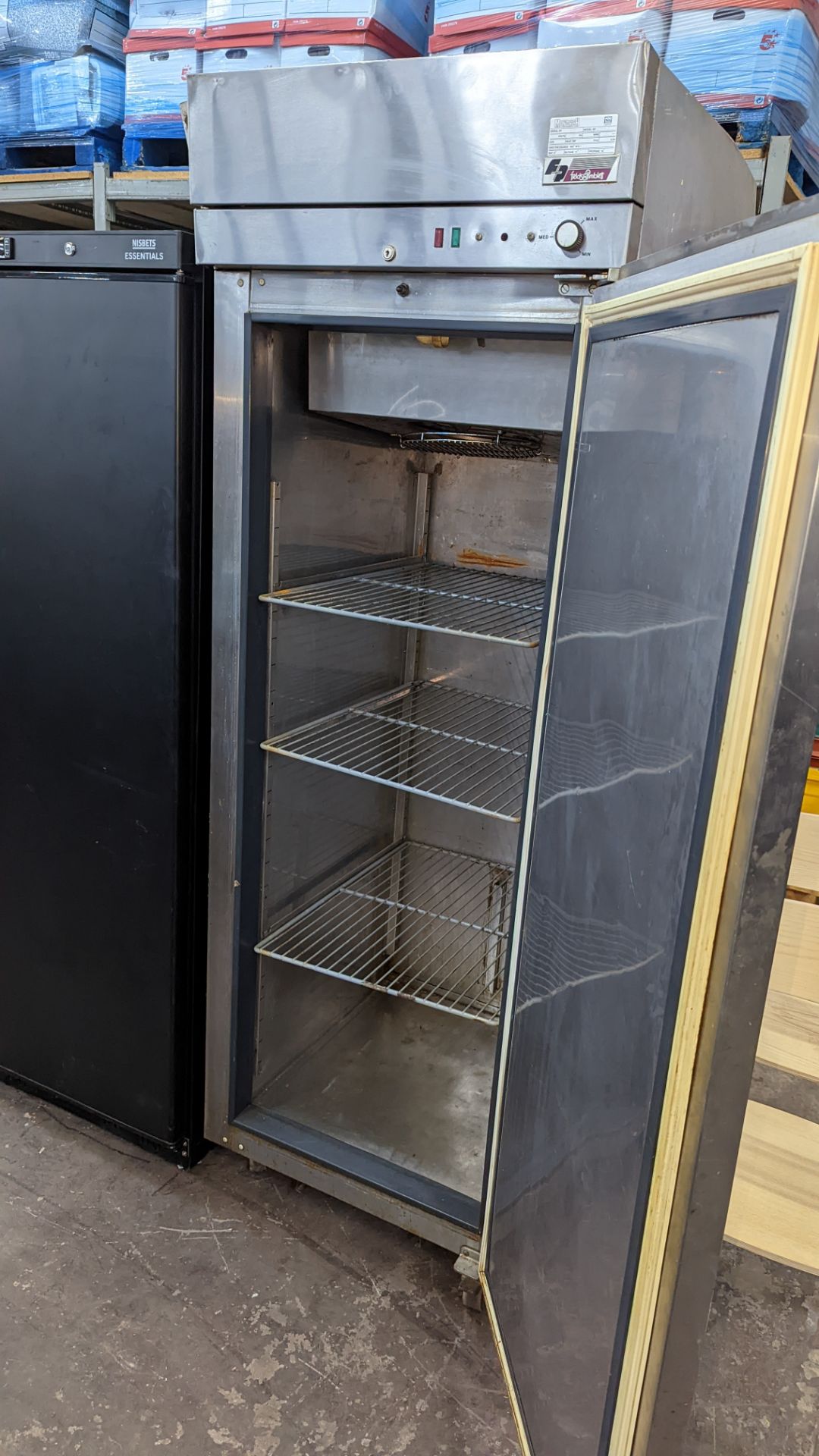 Fields & Pimblett stainless steel tall single door freezer - Image 7 of 8