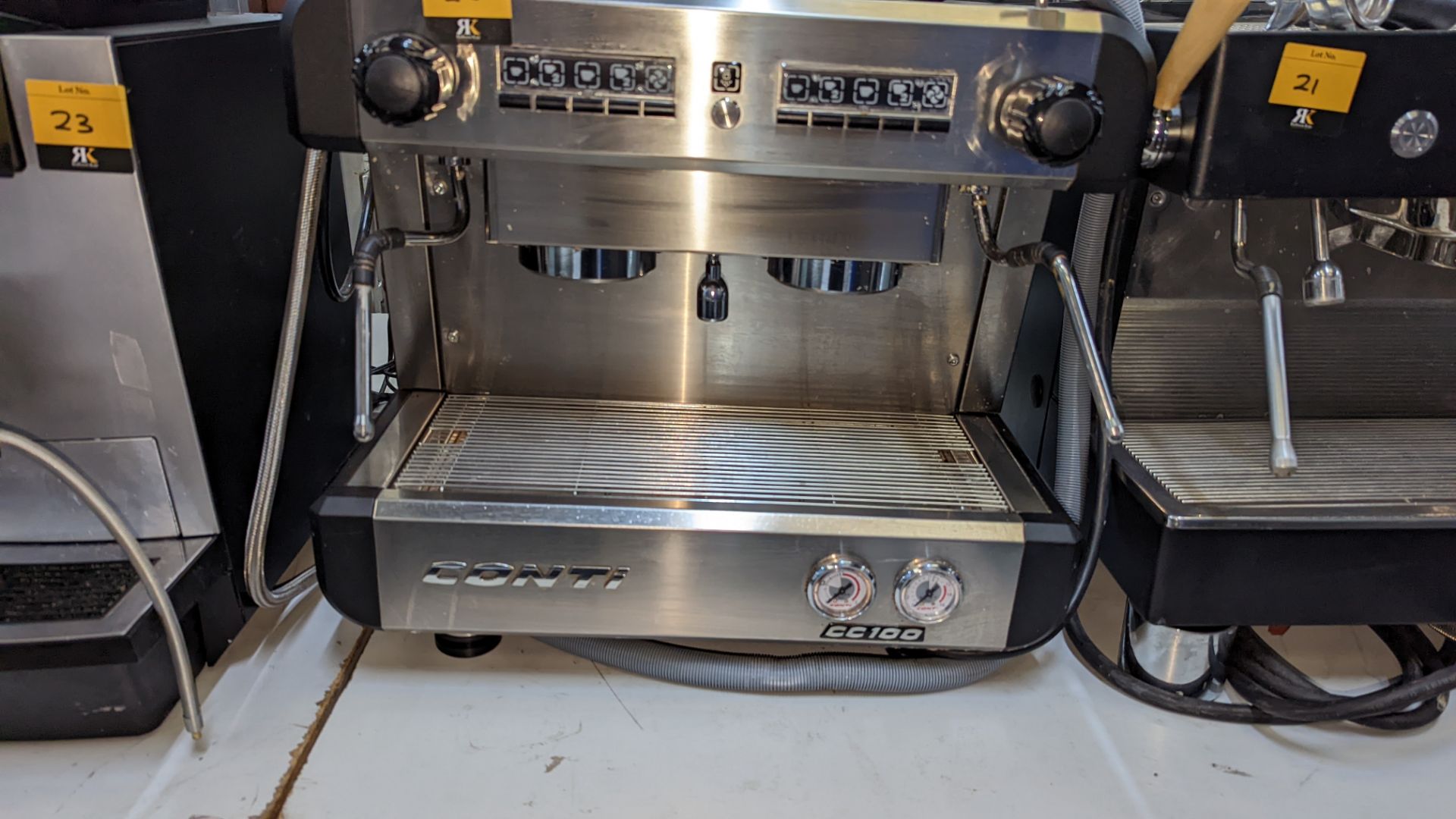 Conti model CC100 2 Group commercial coffee machine including water filter plus other ancillaries as - Image 3 of 10