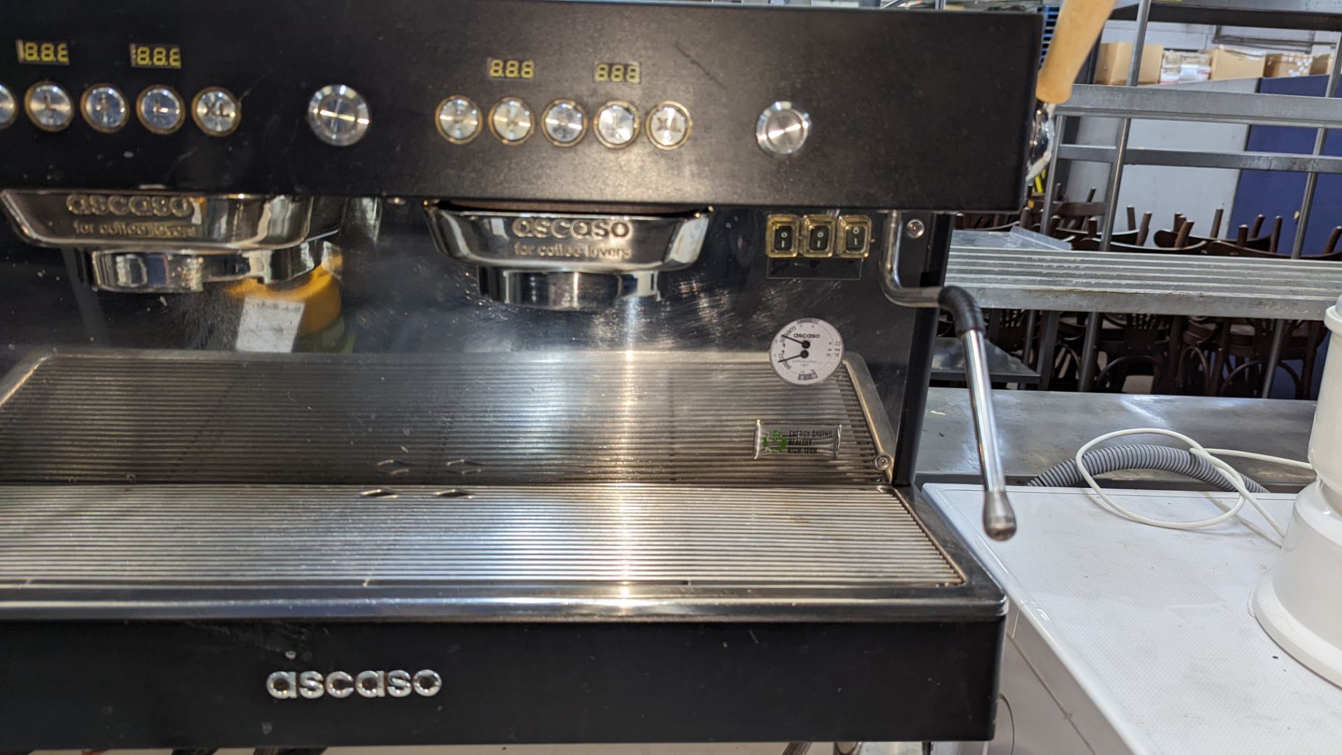 Ascaso 2 Group commercial coffee machine including ancillaries as pictured - Image 7 of 15