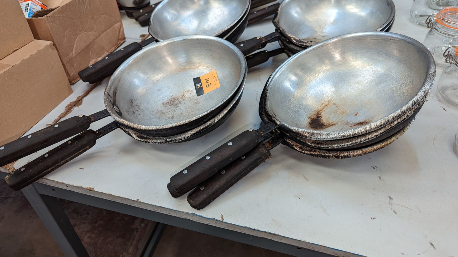 15 off assorted frying/saute pans - Image 3 of 5