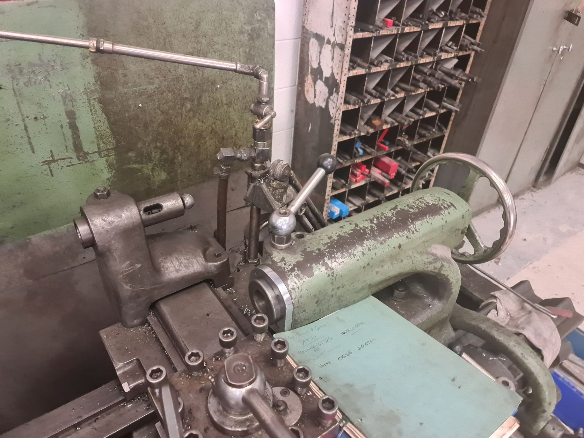 DSG type 21 gap lathe fitted with Sino DRO. Machine number 32379 6-58. This lot includes large qua - Image 37 of 39