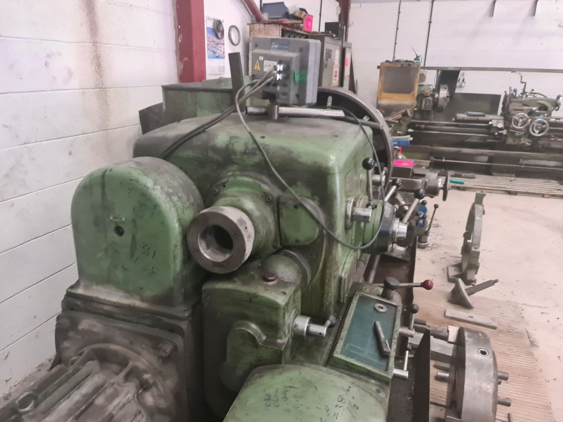 DSG type 21 gap lathe fitted with Sino DRO. Machine number 32379 6-58. This lot includes large qua - Image 25 of 39