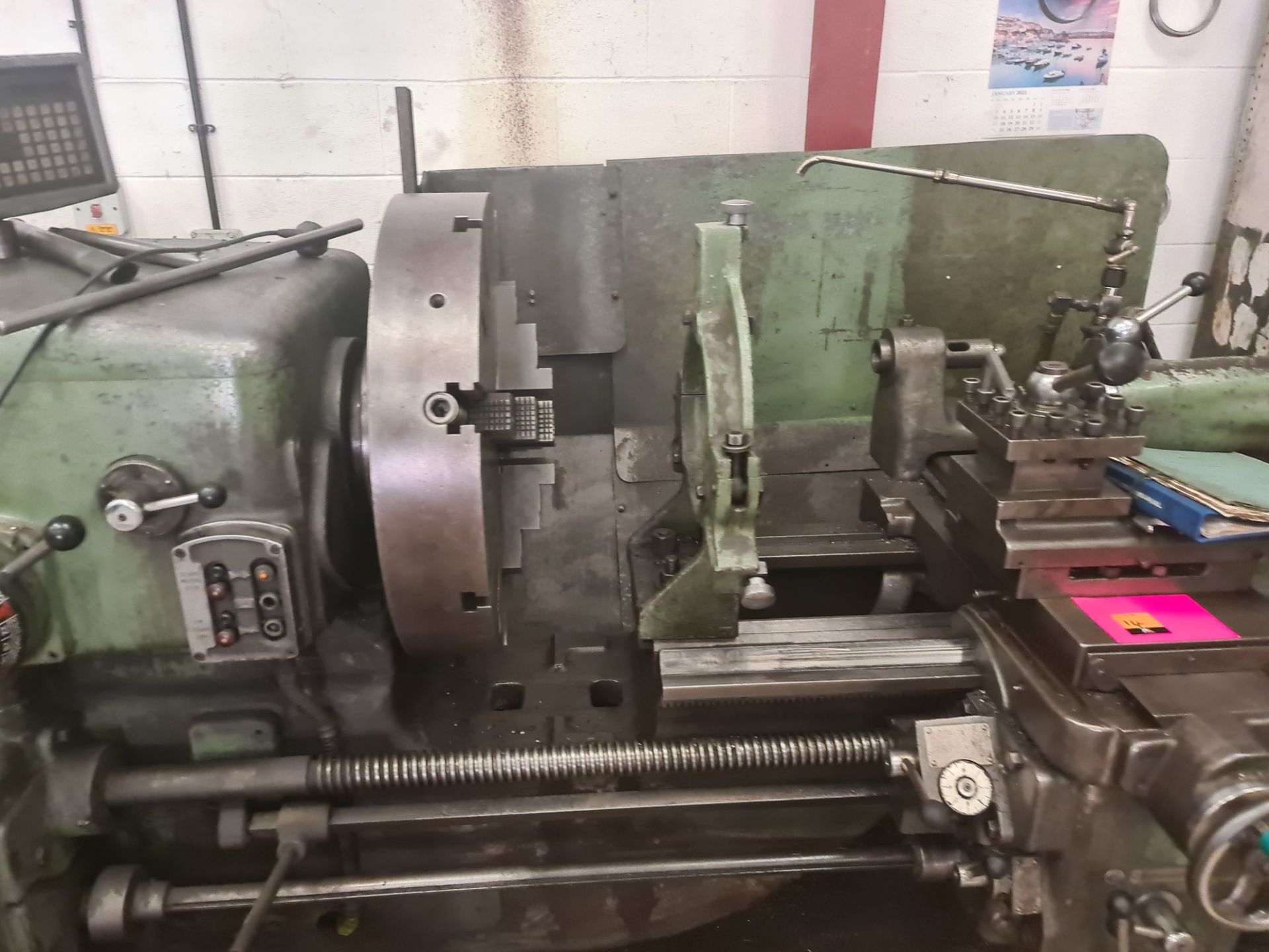 DSG type 21 gap lathe fitted with Sino DRO. Machine number 32379 6-58. This lot includes large qua - Image 3 of 39