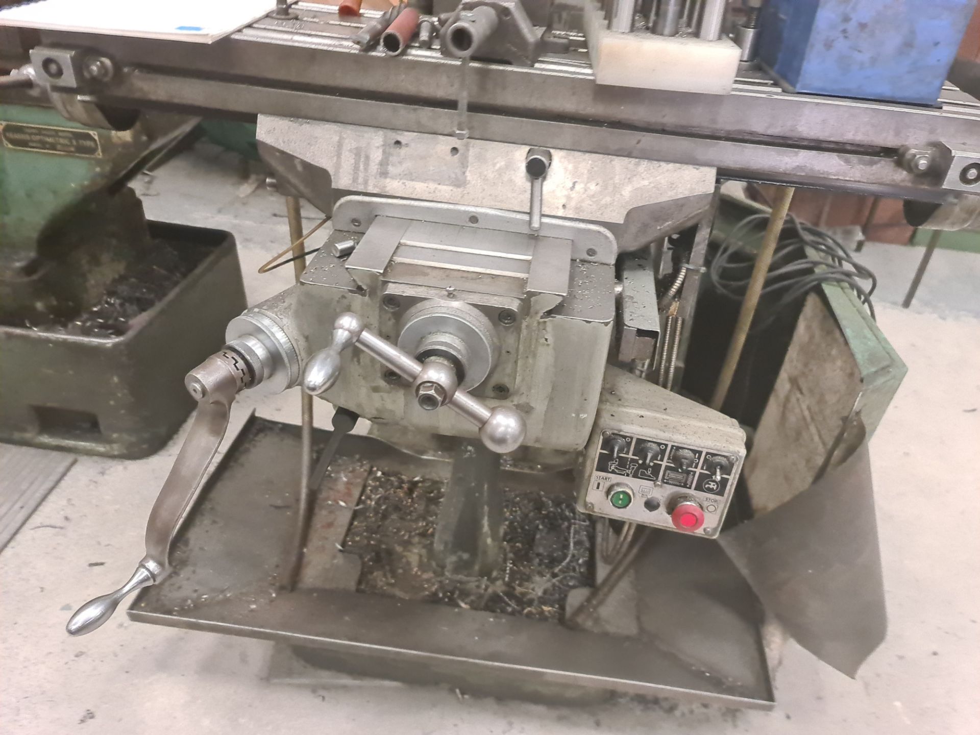 Bridgeport series 1 2hp turret mill with Acu-Rite DRO. Includes the tooling located on the machine - Image 2 of 27