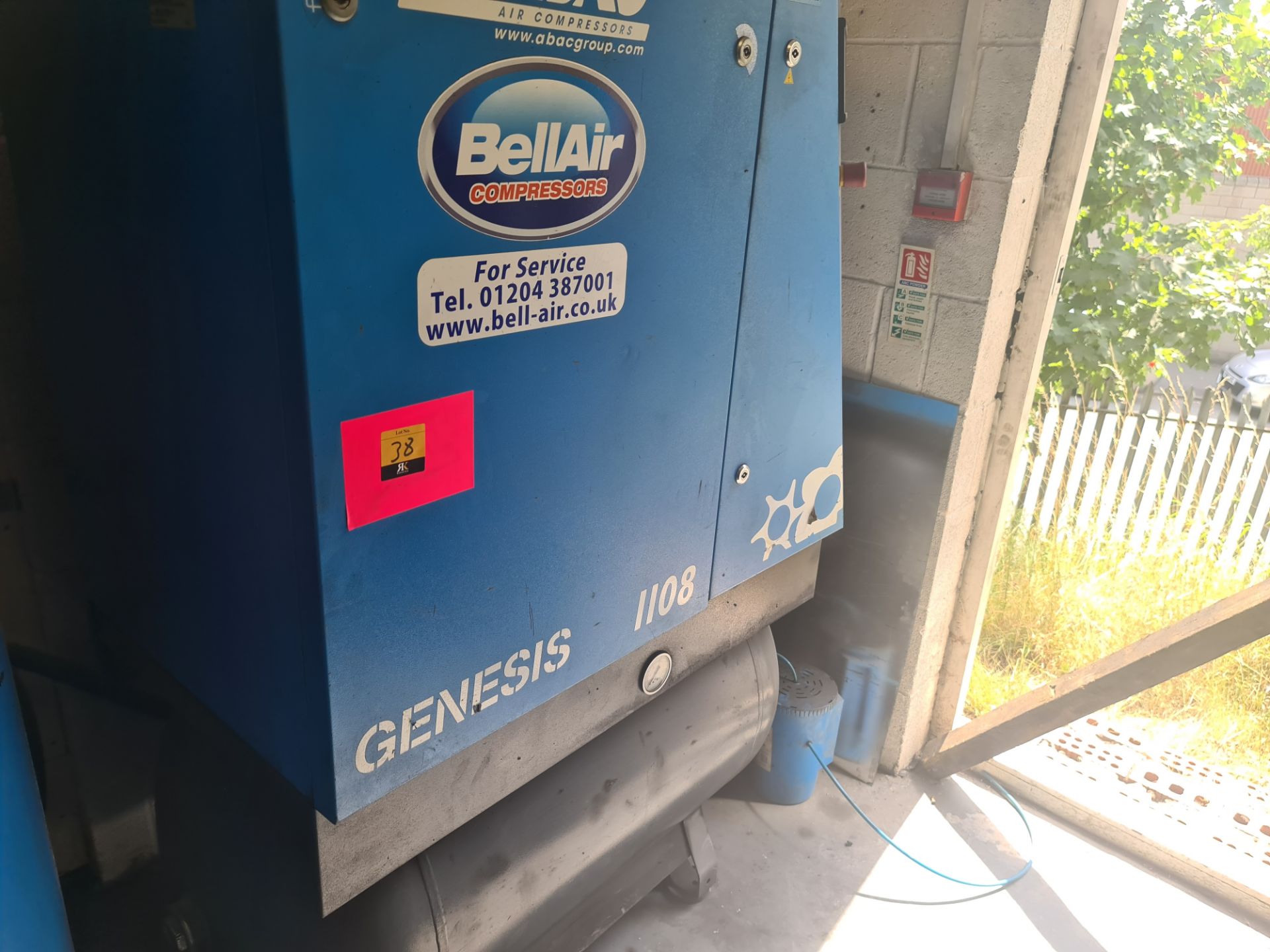 Compressor equipment comprising ABAC Genesis 1108 all-in-one package compressor system plus addition - Image 7 of 14