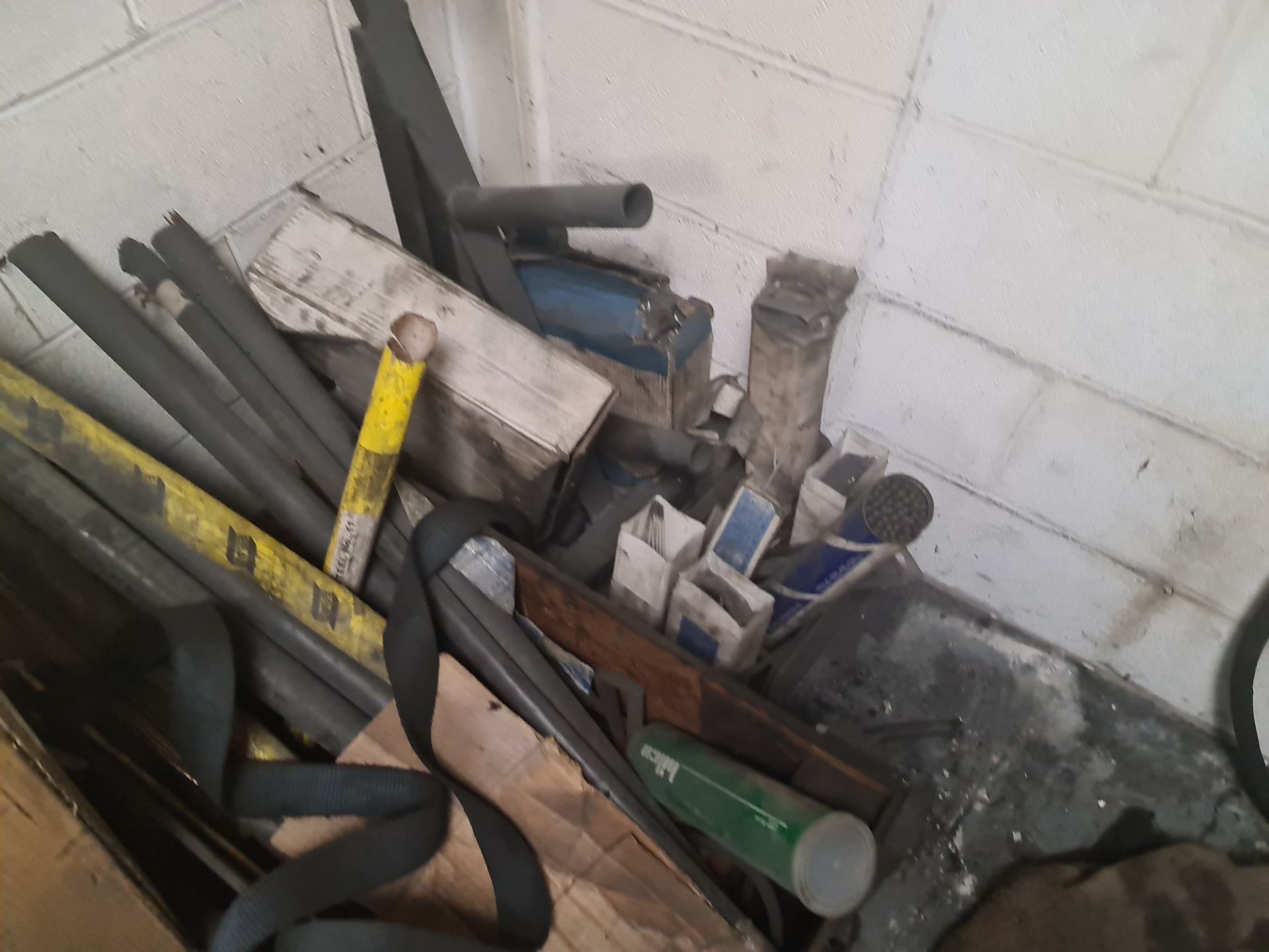 The contents of a corner of the room comprising large quantity of welding consumables as pictured - Image 6 of 12