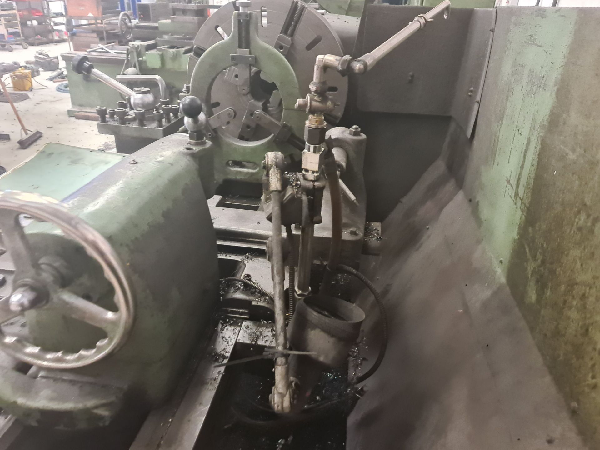 DSG type 21 gap lathe fitted with Sino DRO. Machine number 32379 6-58. This lot includes large qua - Image 12 of 39