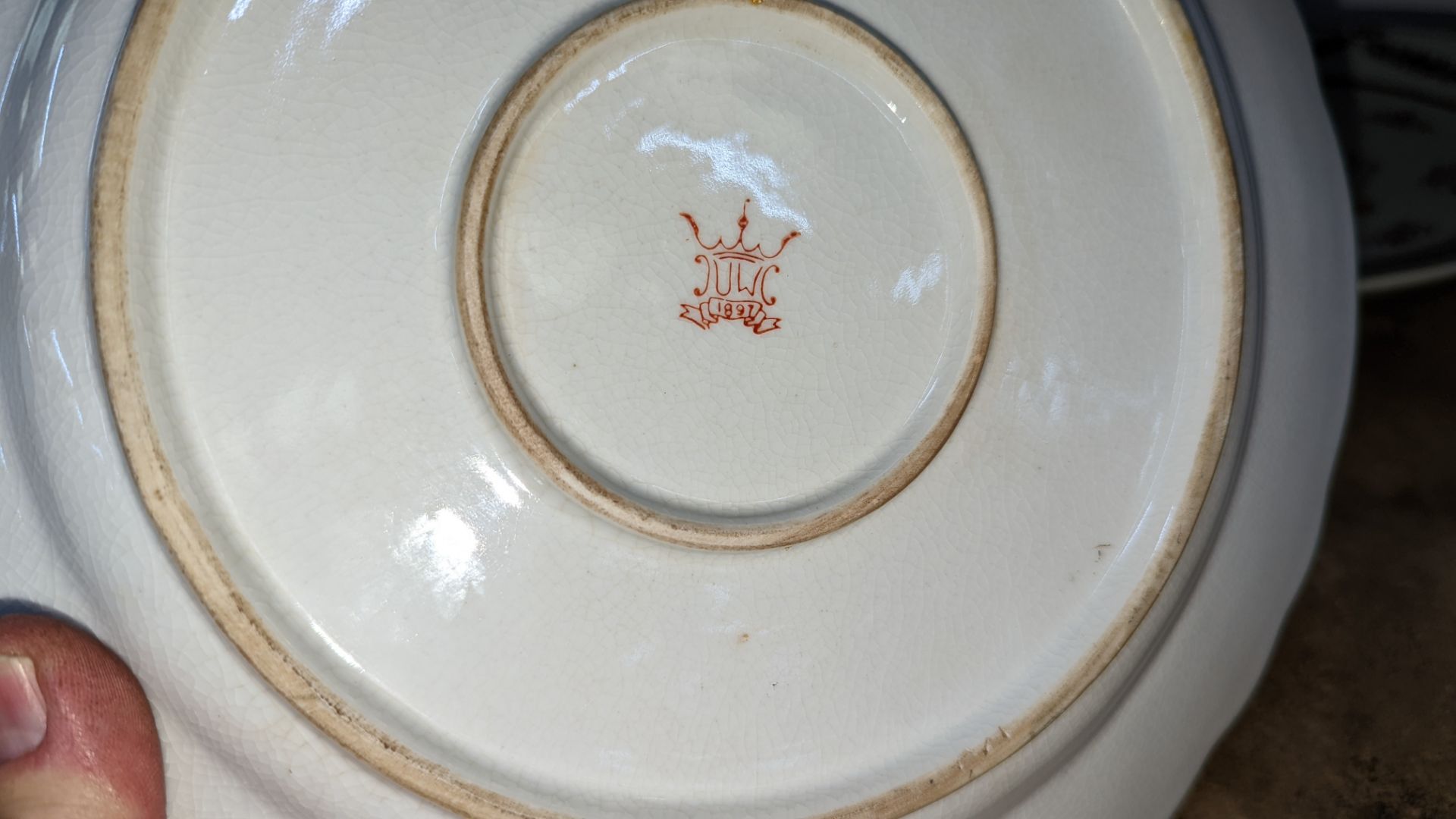 4 off modern Chinese plates, export style - Image 7 of 12