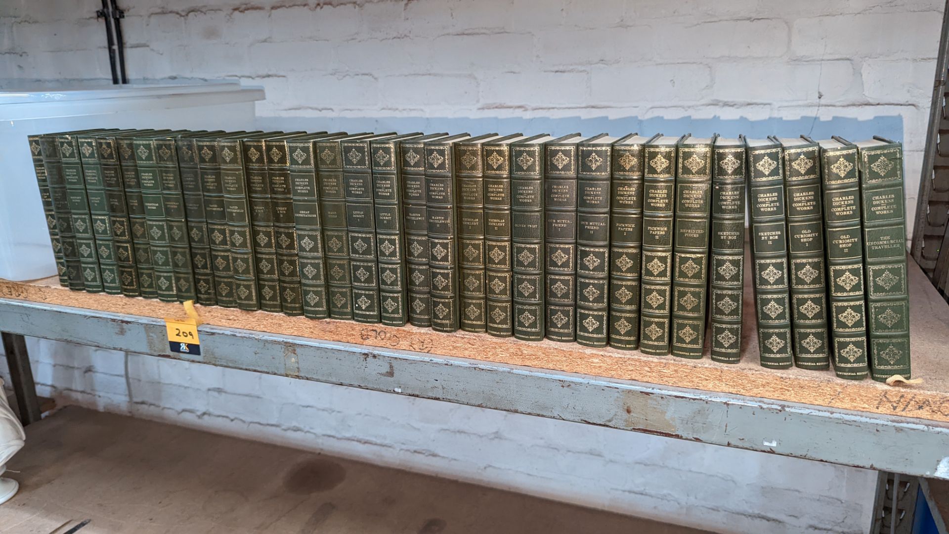 Charles Dickens Complete Works Centennial Edition - this lot comprises 32 books in total. We believ