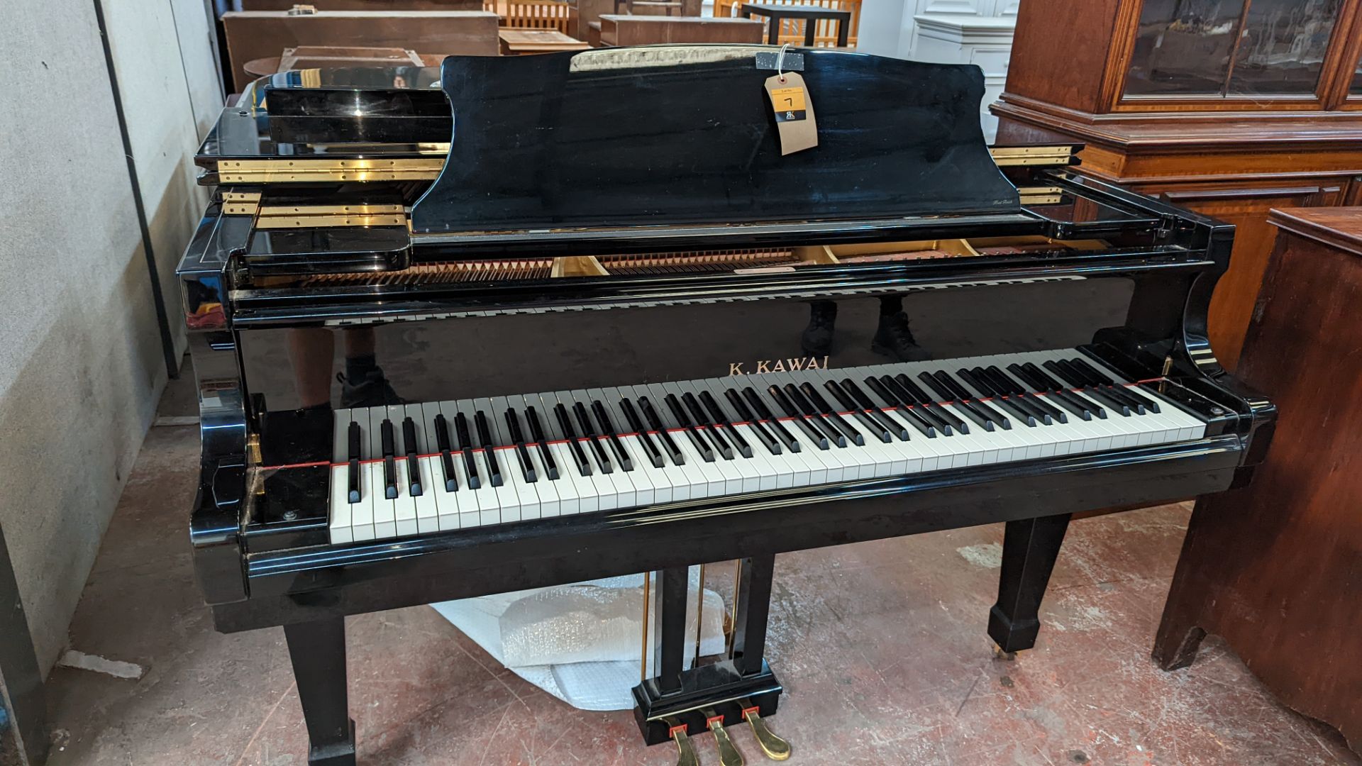 K. Kawai RX-2 grand piano - Image 4 of 16
