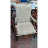 Georgian style reproduction armchair