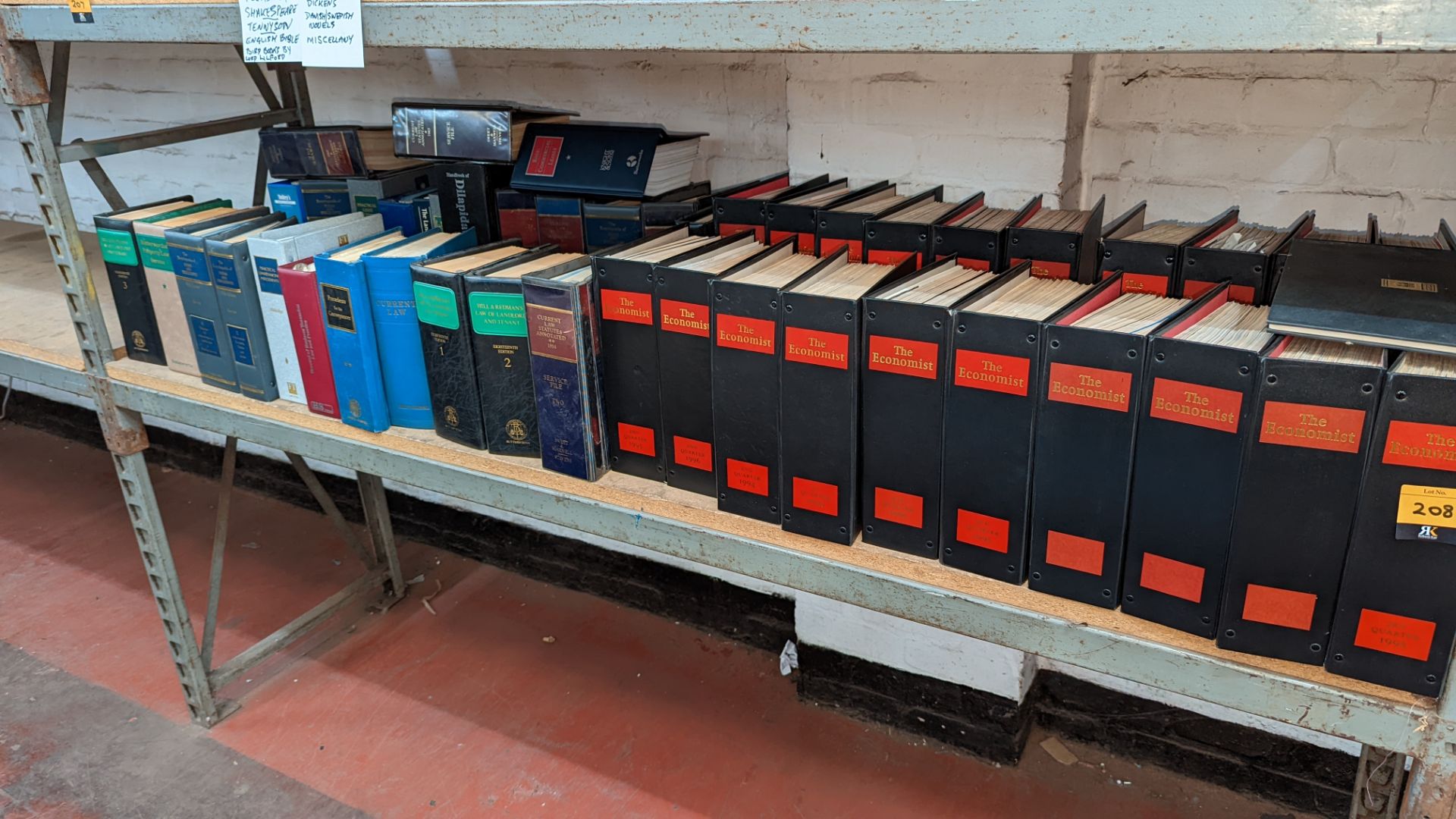 Large quantity of bound copies of The Economist & other journals - this lot comprises the total cont - Image 2 of 5