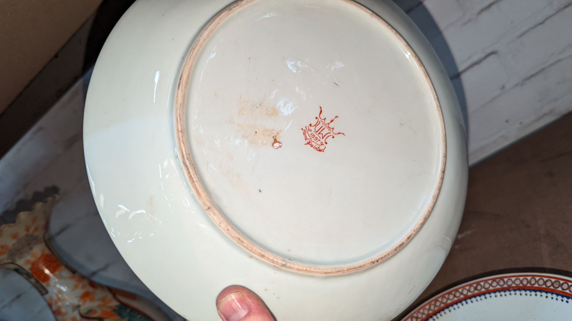 4 off modern Chinese plates, export style - Image 10 of 12