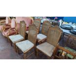 5 reproduction frame chairs