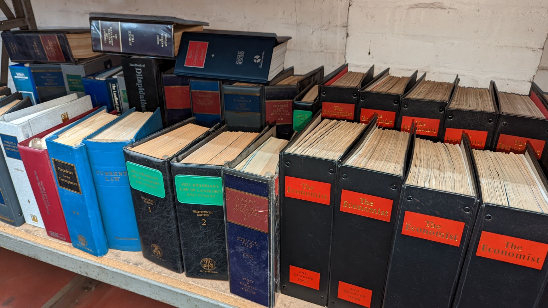 Large quantity of bound copies of The Economist & other journals - this lot comprises the total cont - Image 4 of 5