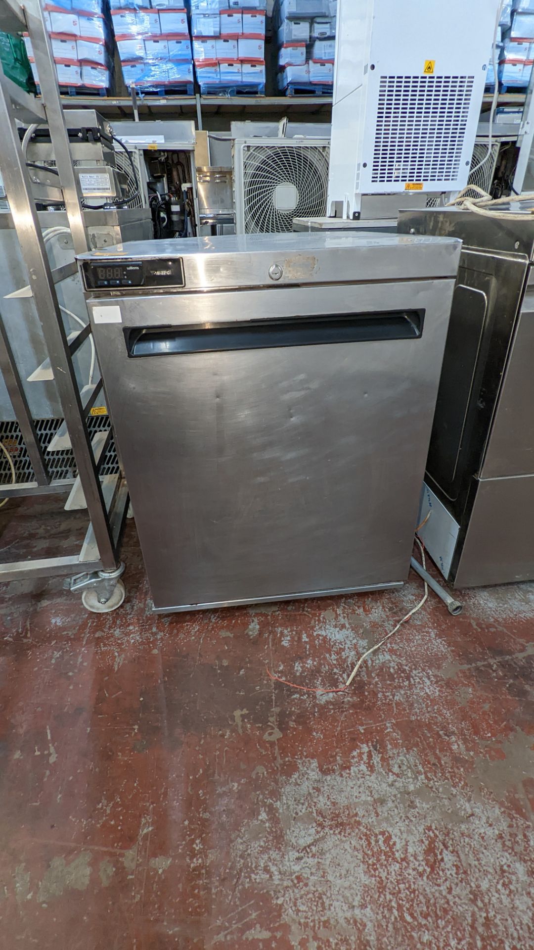 Williams stainless steel undercounter freezer - Image 2 of 4