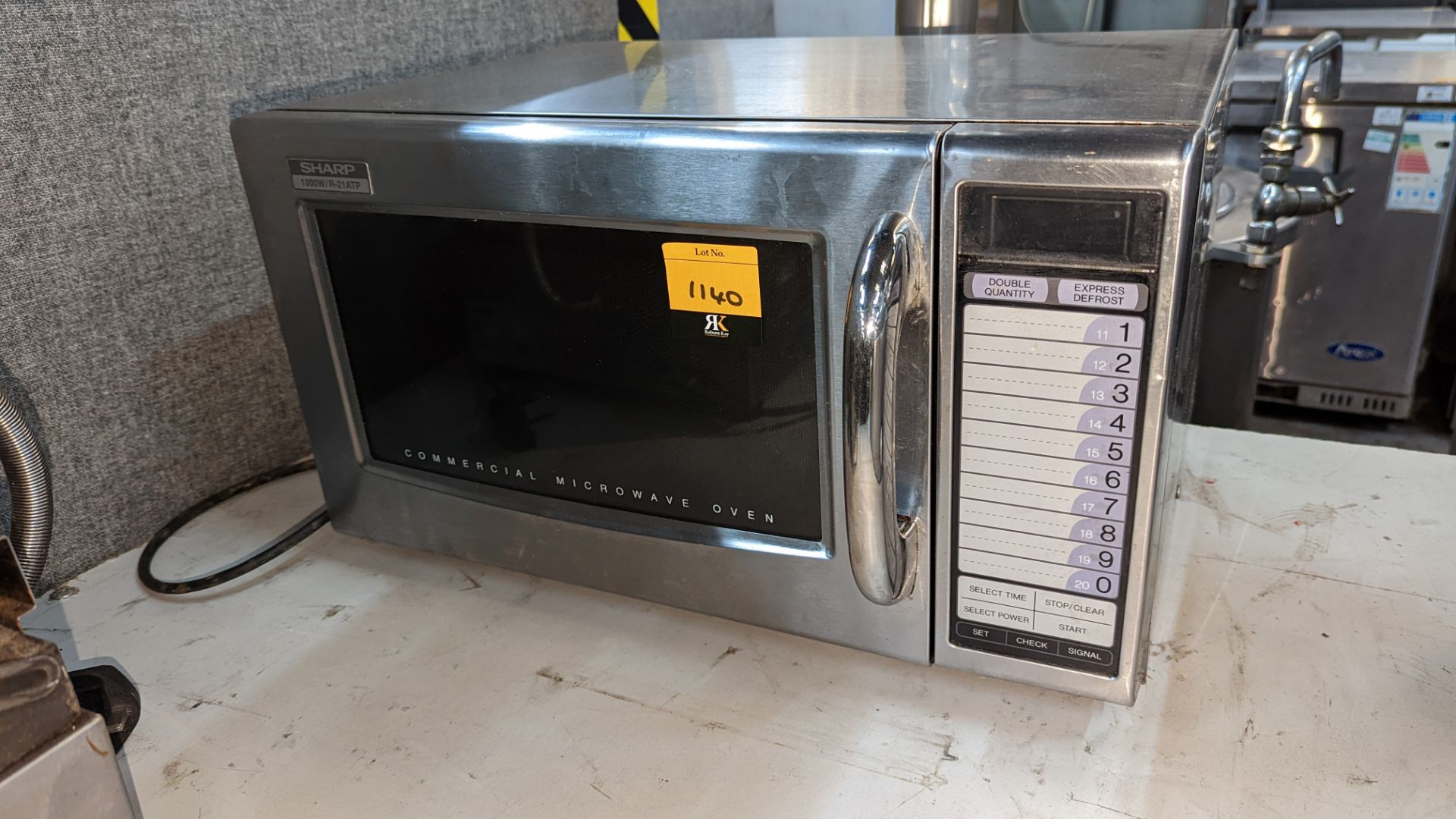 Sharp commercial microwave - Image 3 of 6