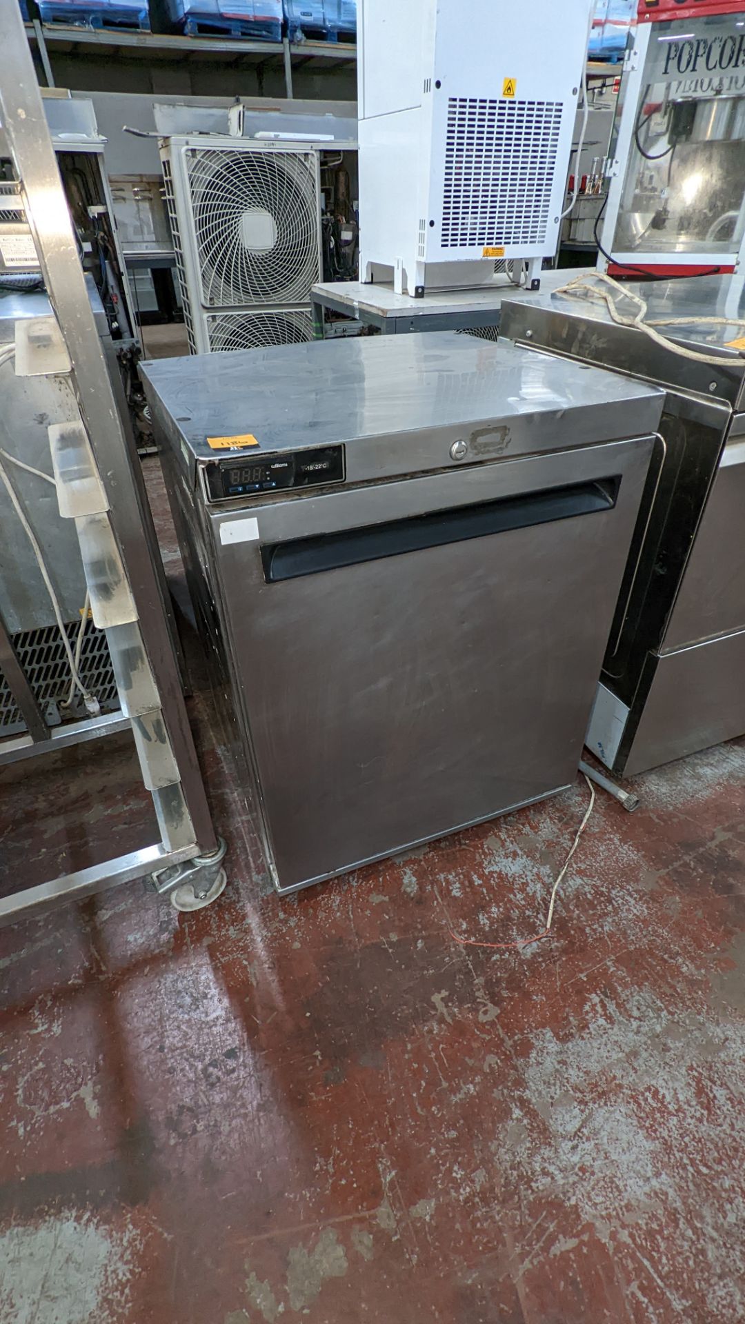 Williams stainless steel undercounter freezer