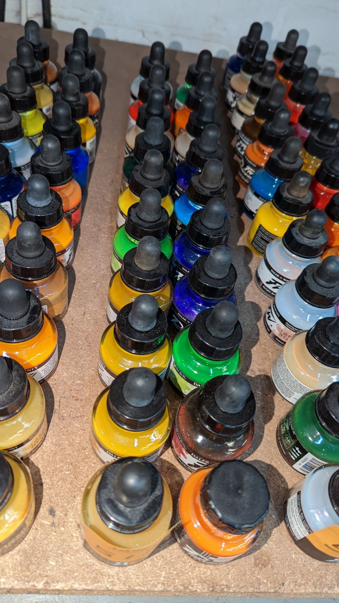 20 off 29.5ml bottles of Daler Rowney acrylic paints & similar - Image 5 of 5