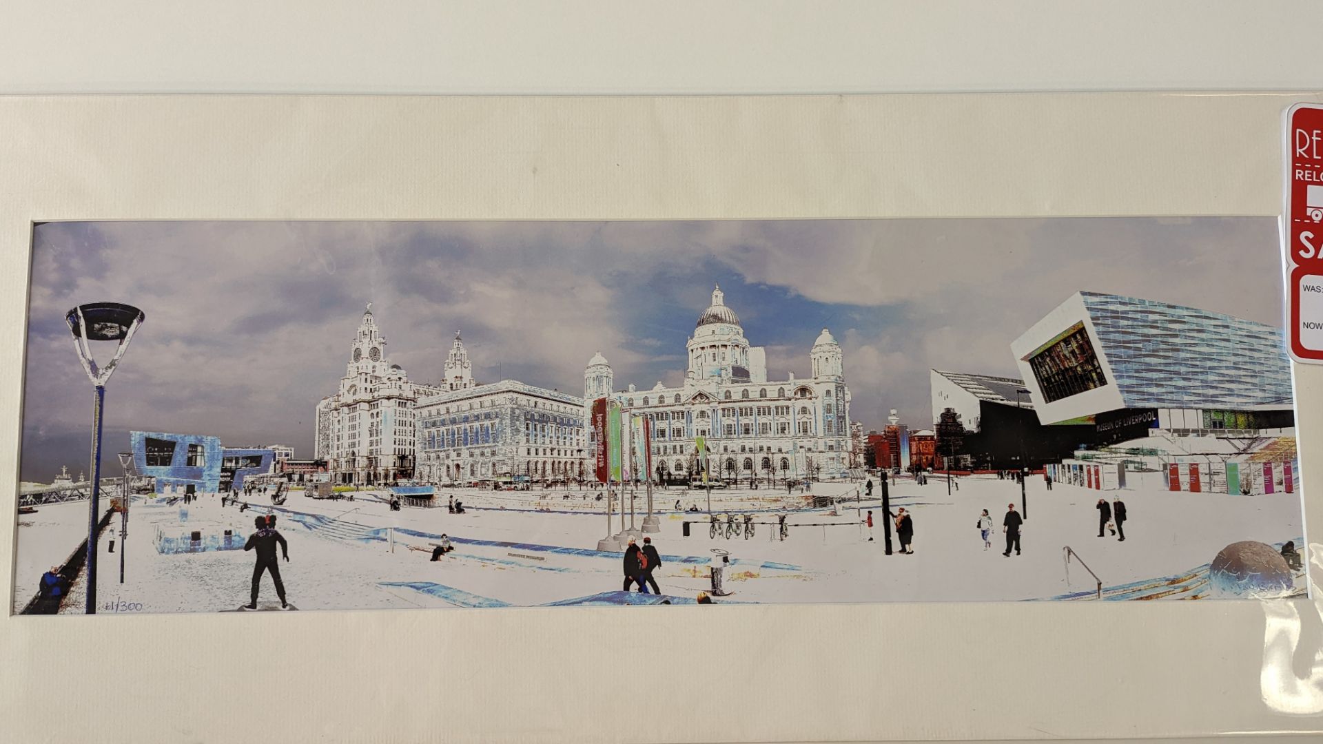 Limited edition print, no. 11/300, of Liverpool scene by M W Burns. Original selling price £170. In - Image 4 of 11