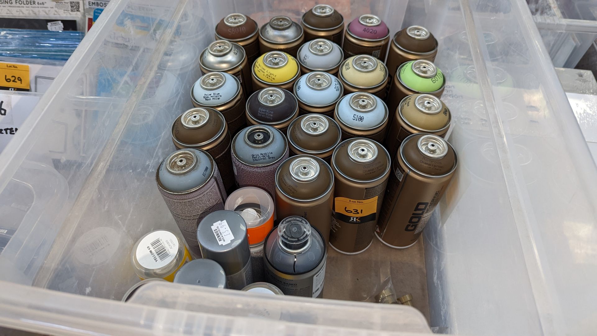 29 large tins of spray paint & similar - Image 3 of 5