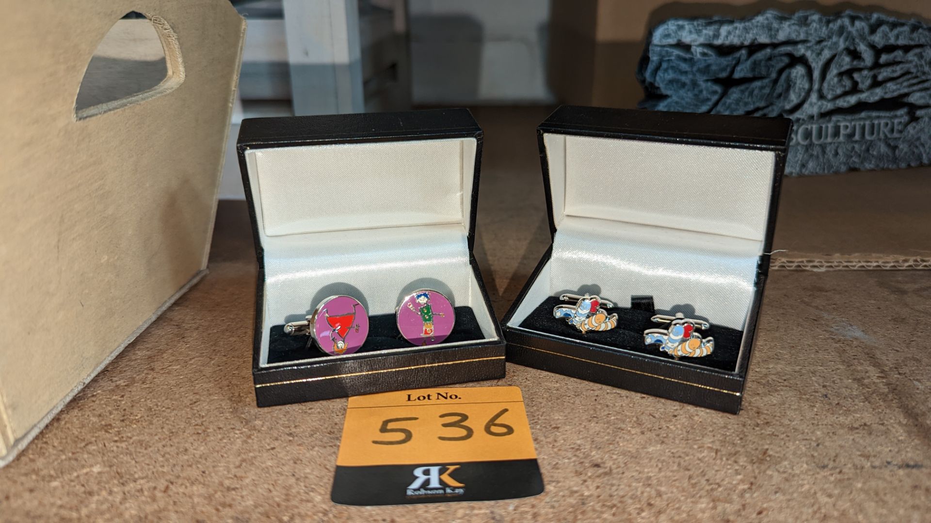 2 sets of Peter Smith cufflinks, each in their own box - Image 2 of 6