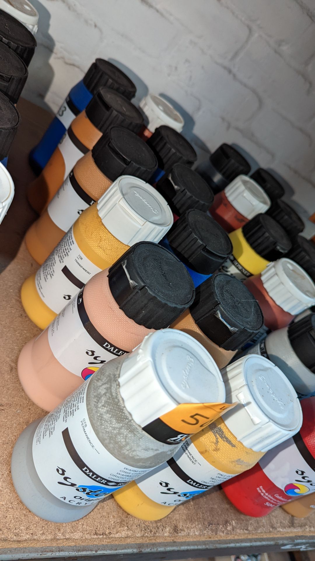 12 off 500ml tubs of Daler Rowney System 3 acrylic paint - Image 5 of 5