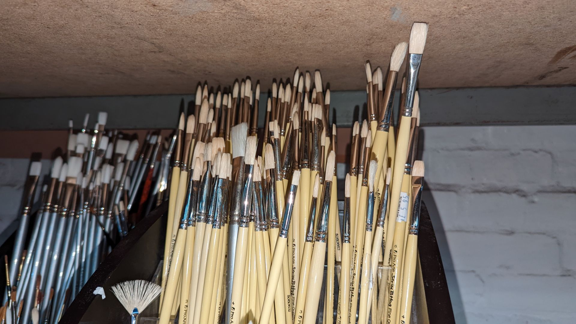 Quantity of paintbrushes comprising stand & contents - Image 4 of 6