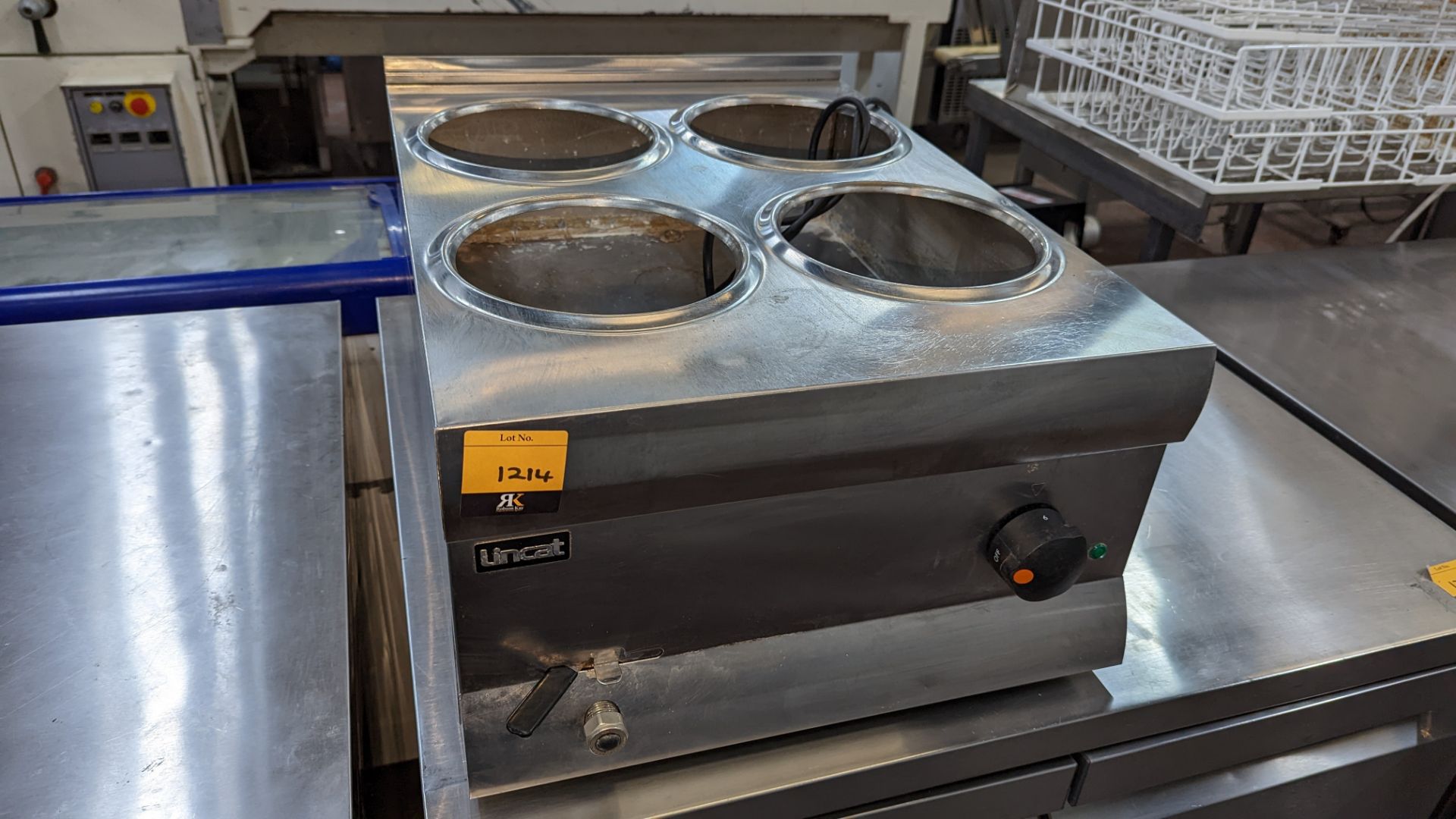 Lincat stainless steel 4-bin bain marie - Image 2 of 6