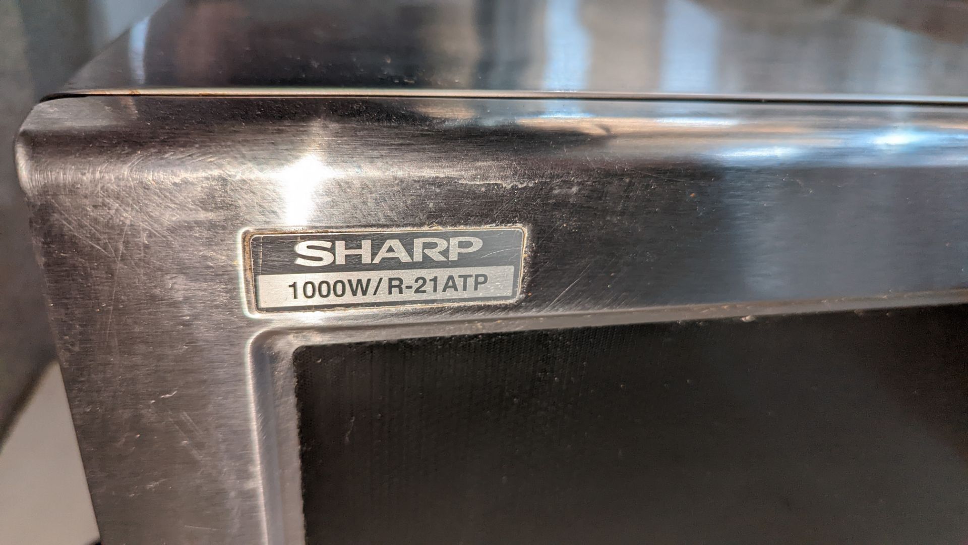 Sharp commercial microwave - Image 6 of 6