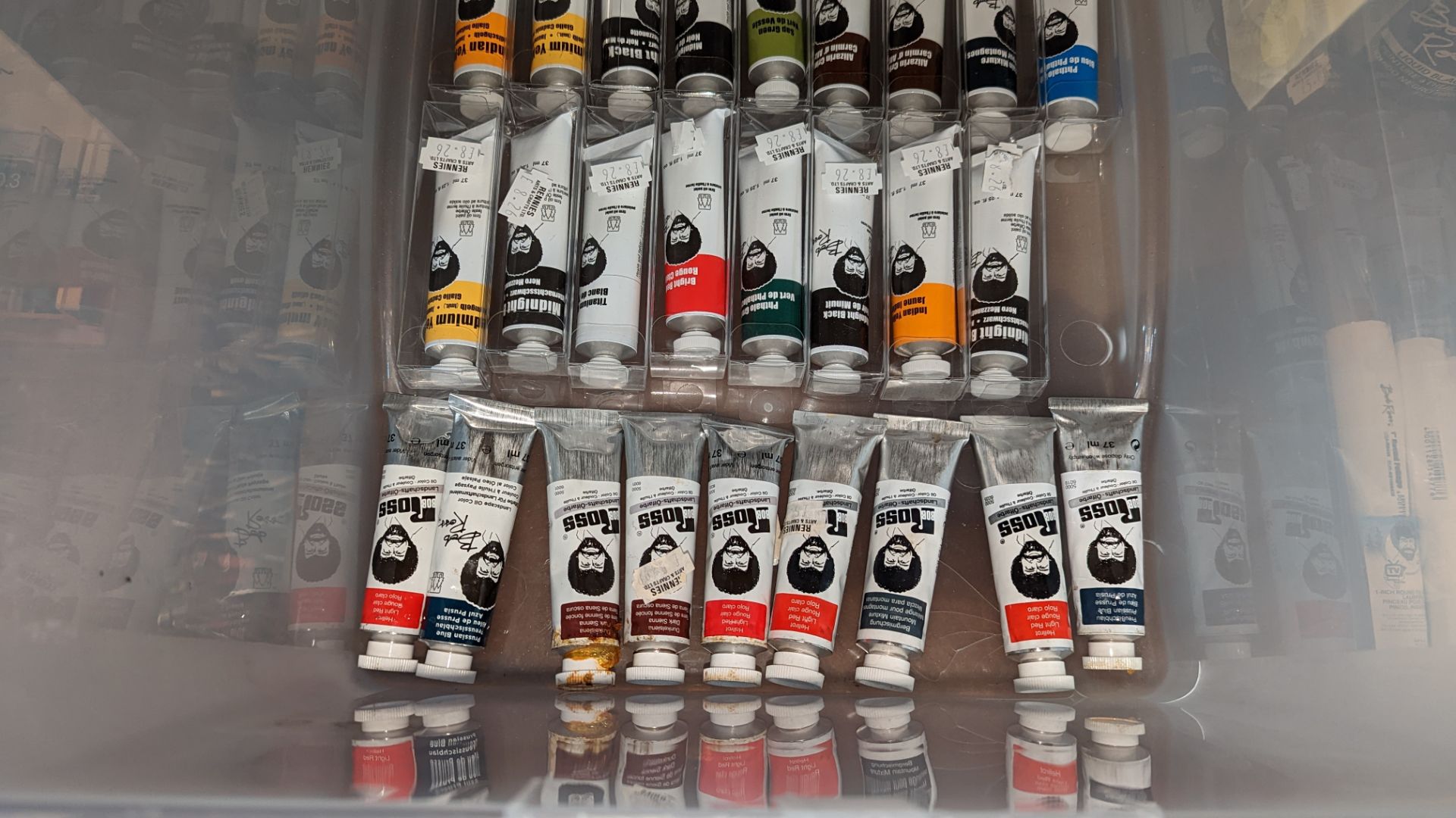 35 tubes of Bob Ross paint - Image 3 of 5