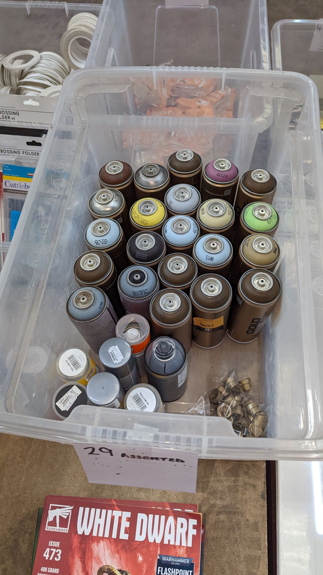 29 large tins of spray paint & similar - Image 2 of 5