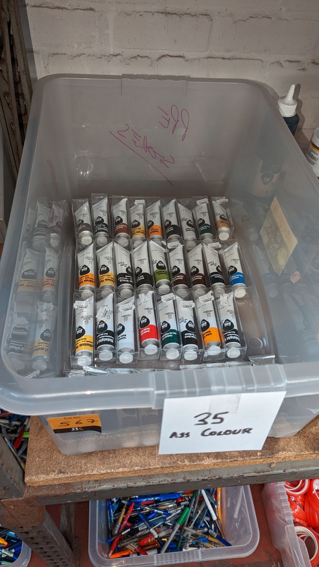 35 tubes of Bob Ross paint - Image 2 of 5
