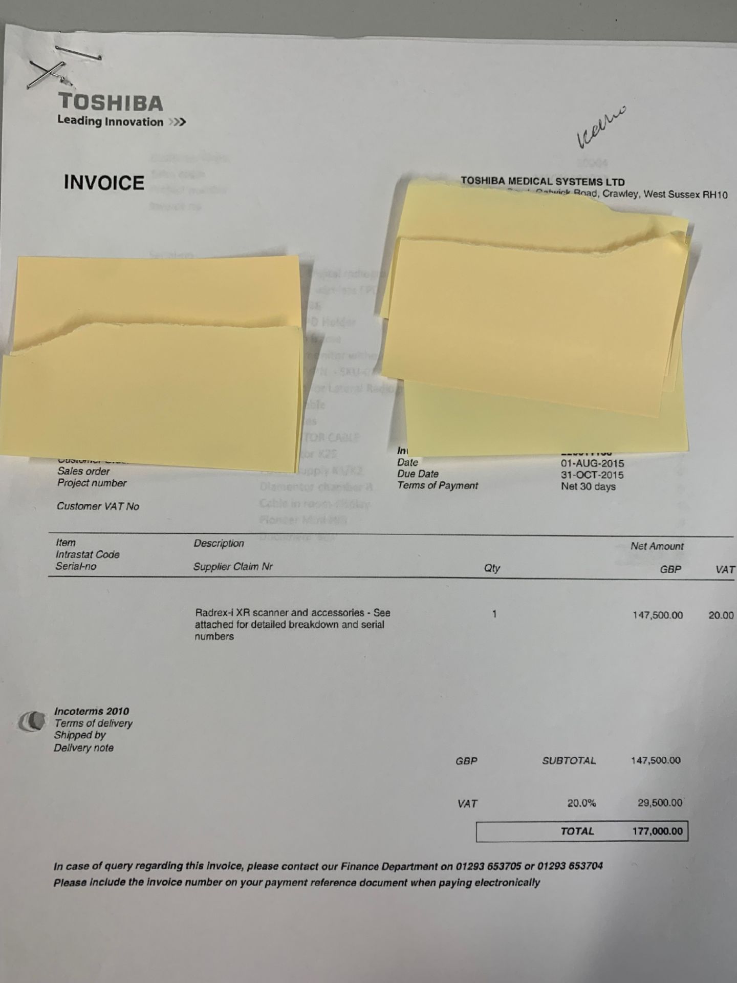 2015 Radrex-i XR scanner with accessories. This item was purchased new in late 2015 - Image 4 of 14