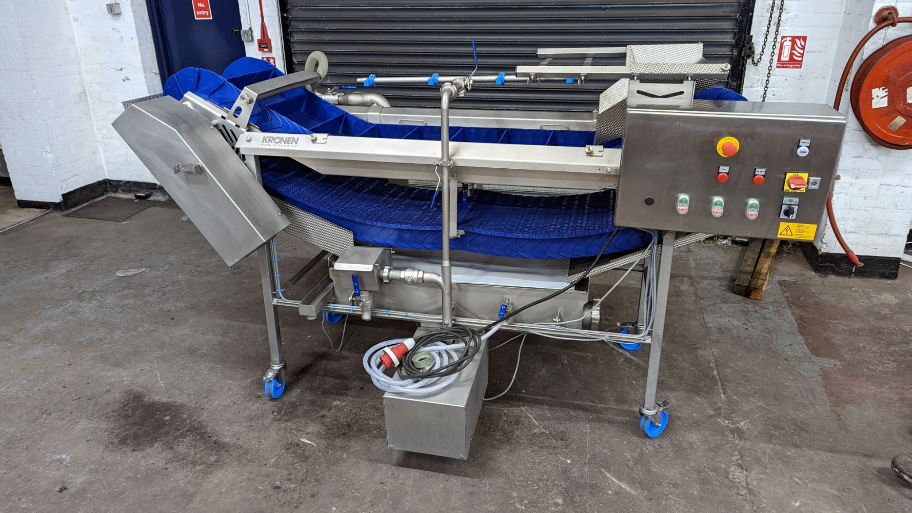 2020 Kronen model KDB120 Fruit & Vegetable Dipping Bath. Being sold for a finance company as a result of the insolvency of Jupiter Marketing
