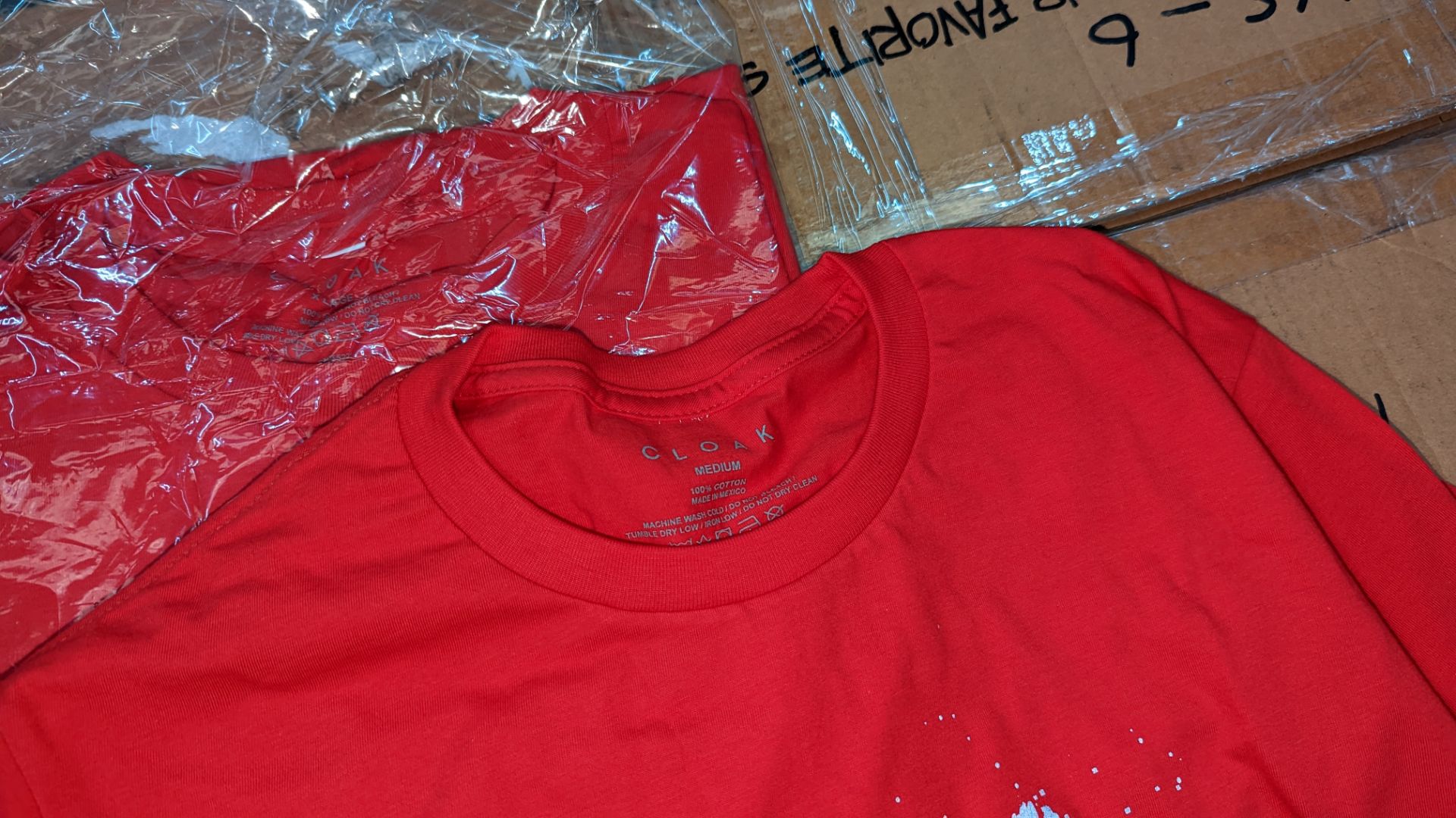 119 off Cloak (the beyond) "Visage" red t-shirts, sizes XS, S, M, L, XL, 2XL & 3XL. 100% cotton. 2 - Image 4 of 6