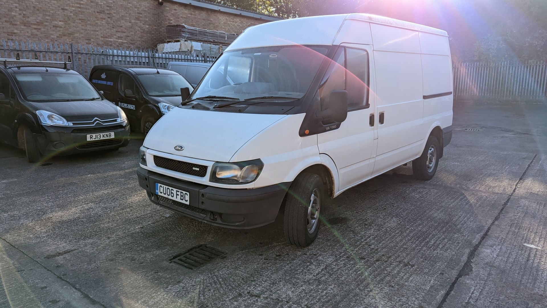 CU06 FBC Ford Transit panel van, 6 speed manual gearbox, 2402cc diesel engine. Colour: white. Fir - Image 38 of 44