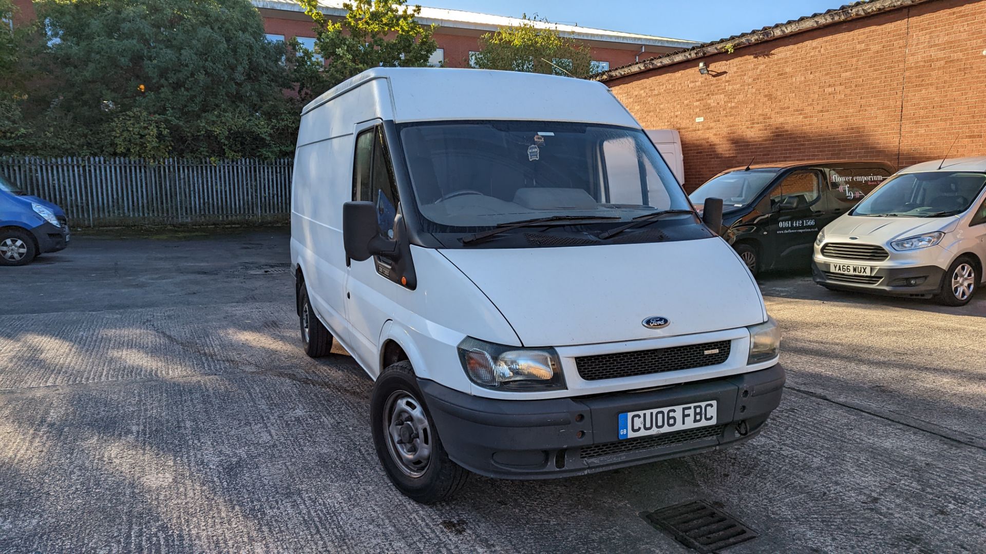 CU06 FBC Ford Transit panel van, 6 speed manual gearbox, 2402cc diesel engine. Colour: white. Fir - Image 44 of 44