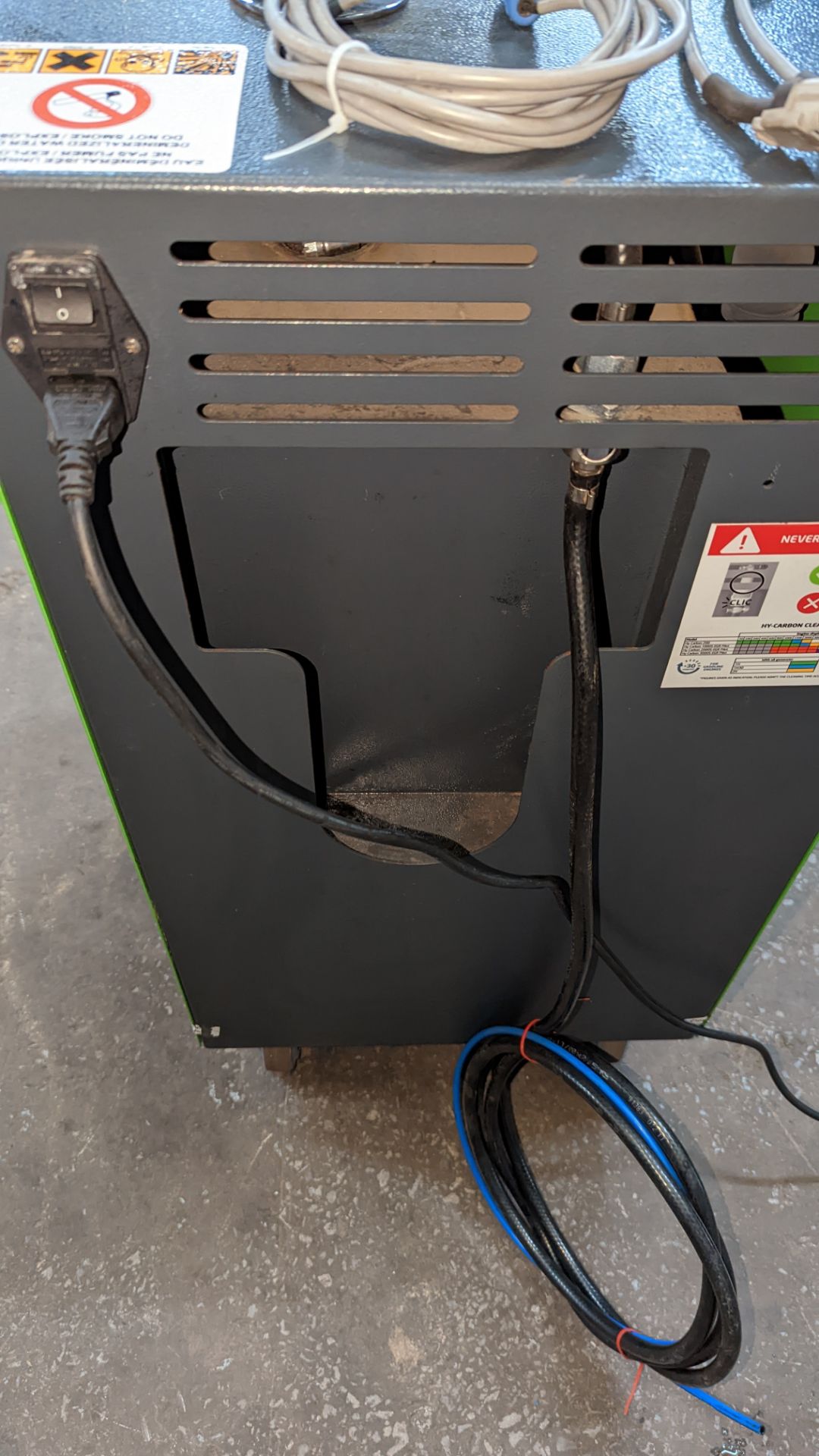 Flex Fuel Hy-Carbon EGR Pilot 1000S engine cleaning machine including cover. Purchased new in 2019 - Image 9 of 19