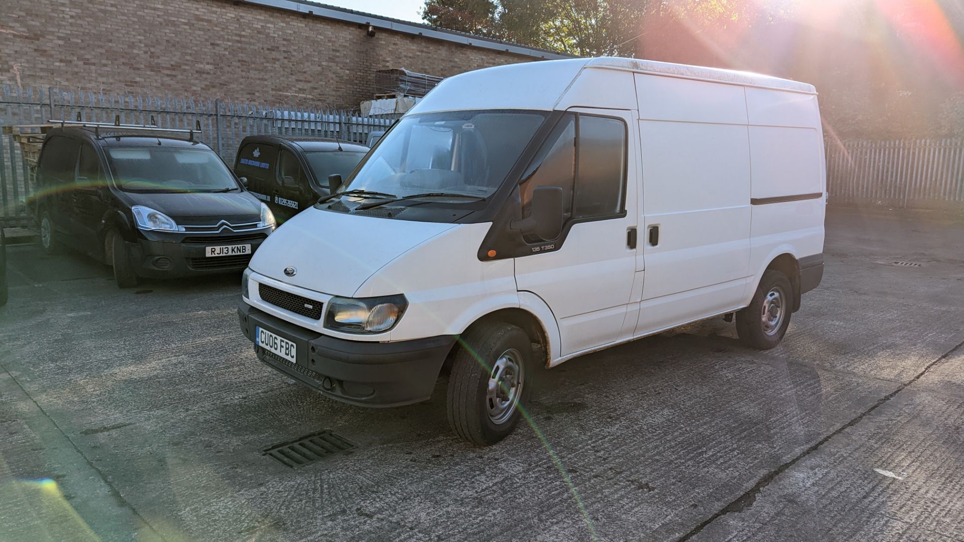 CU06 FBC Ford Transit panel van, 6 speed manual gearbox, 2402cc diesel engine. Colour: white. Fir - Image 37 of 44