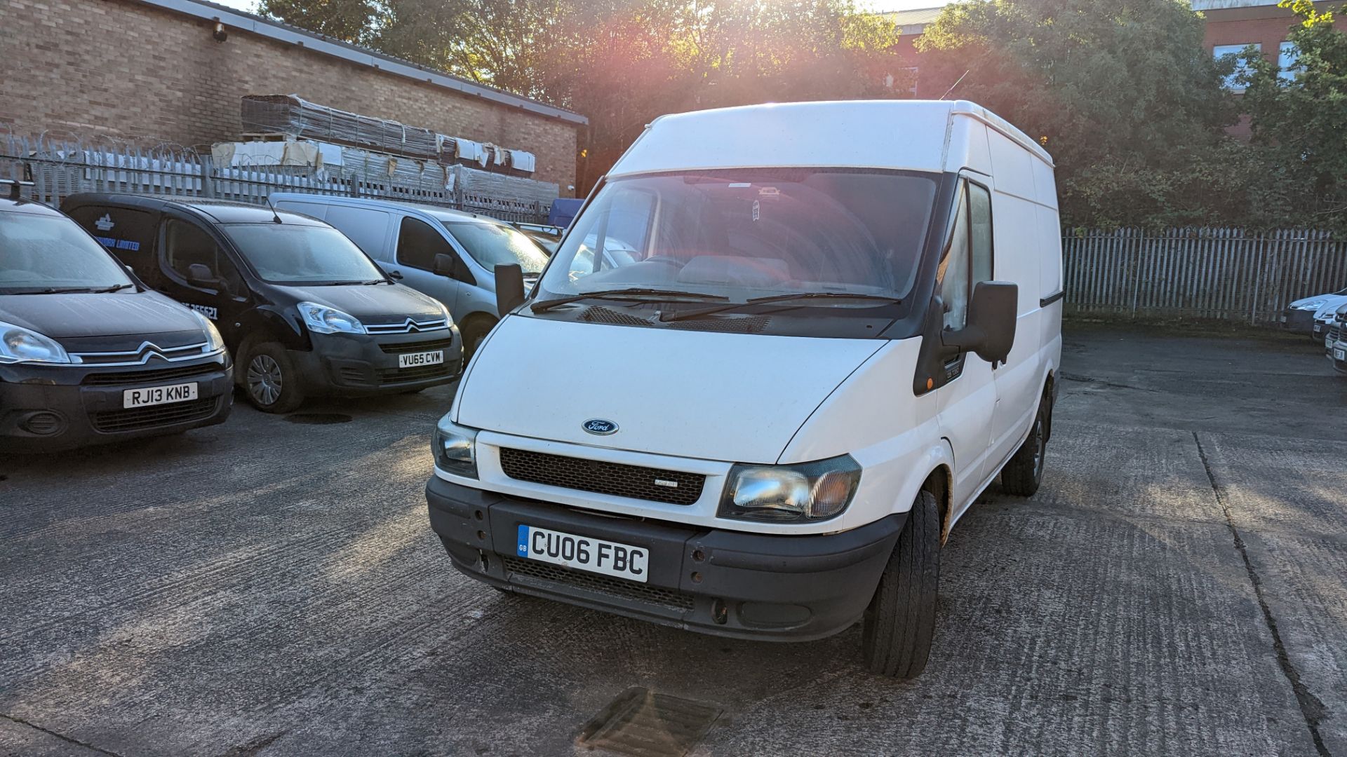 CU06 FBC Ford Transit panel van, 6 speed manual gearbox, 2402cc diesel engine. Colour: white. Fir - Image 40 of 44