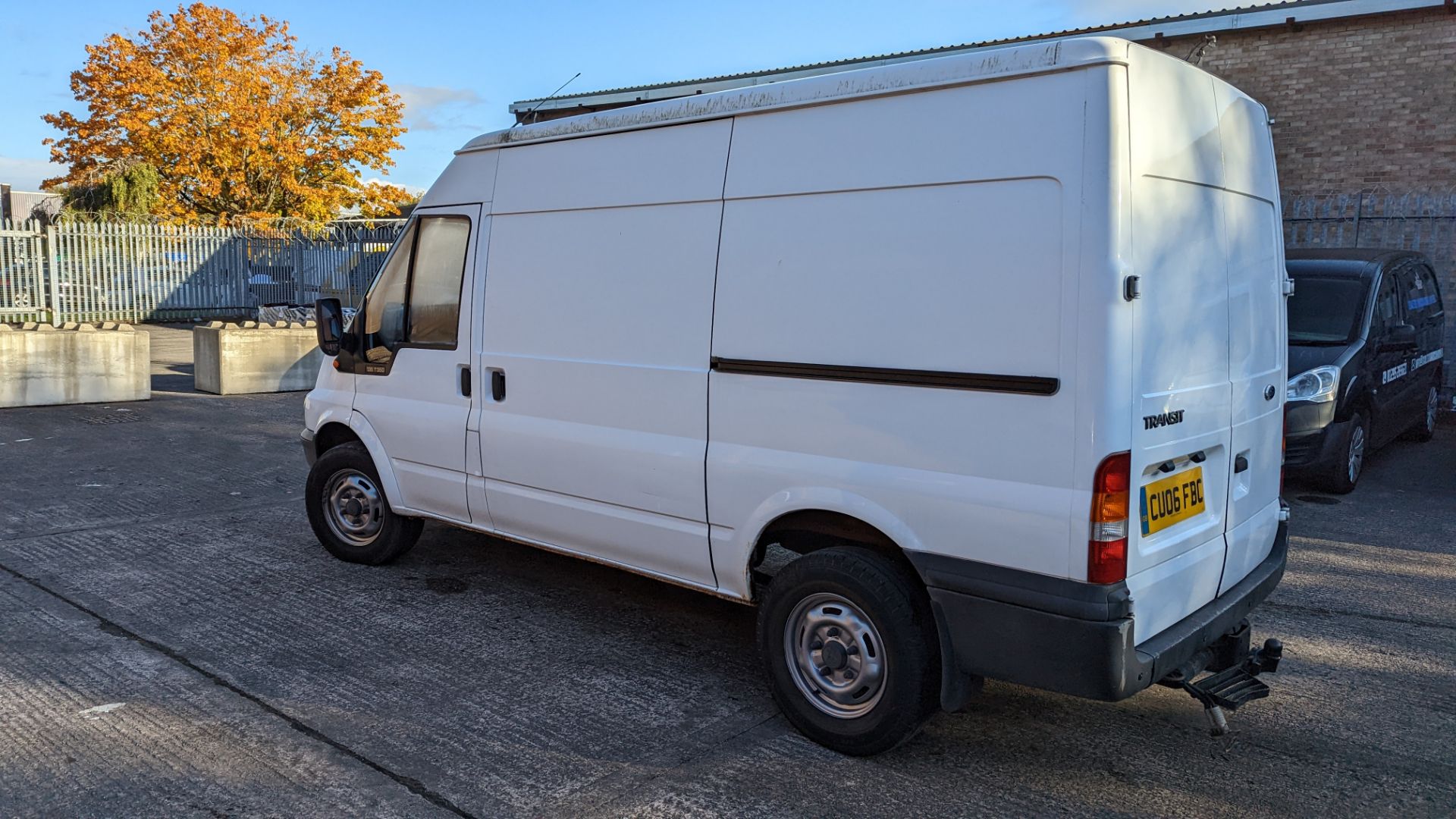 CU06 FBC Ford Transit panel van, 6 speed manual gearbox, 2402cc diesel engine. Colour: white. Fir - Image 16 of 44