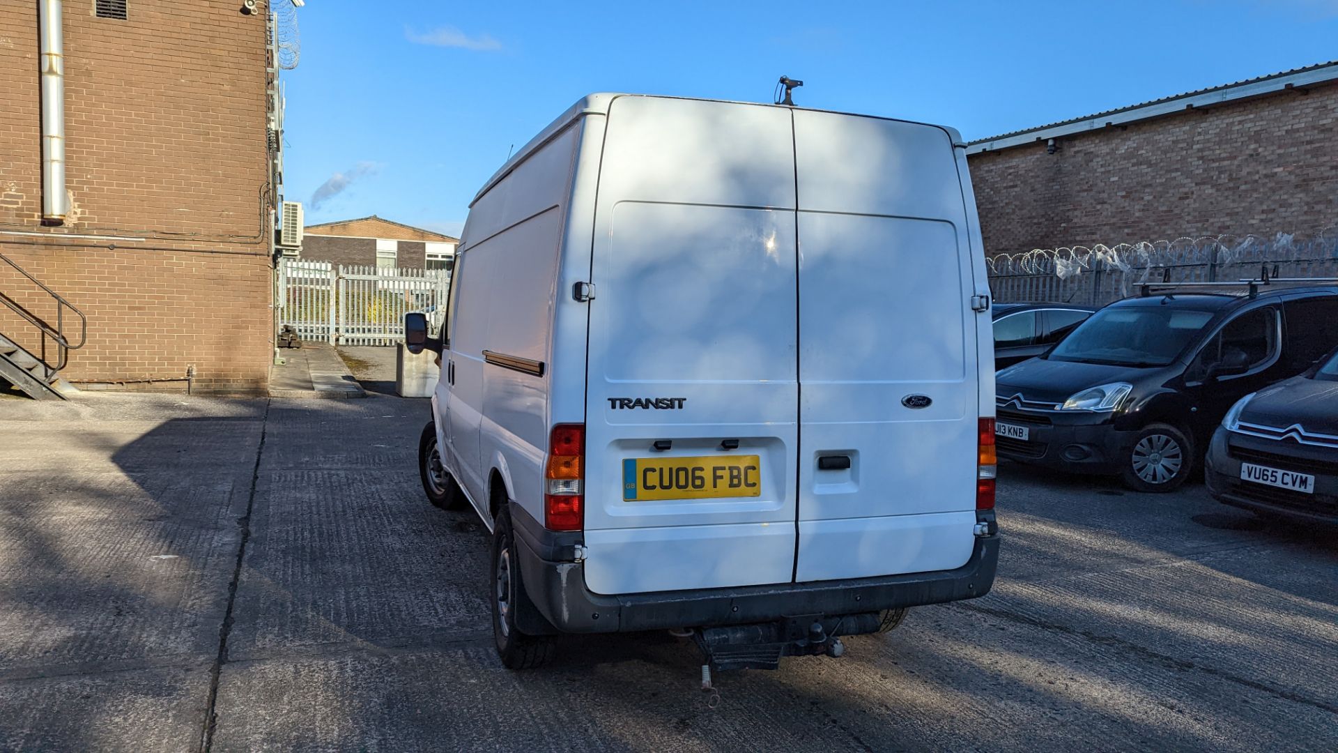 CU06 FBC Ford Transit panel van, 6 speed manual gearbox, 2402cc diesel engine. Colour: white. Fir - Image 13 of 44