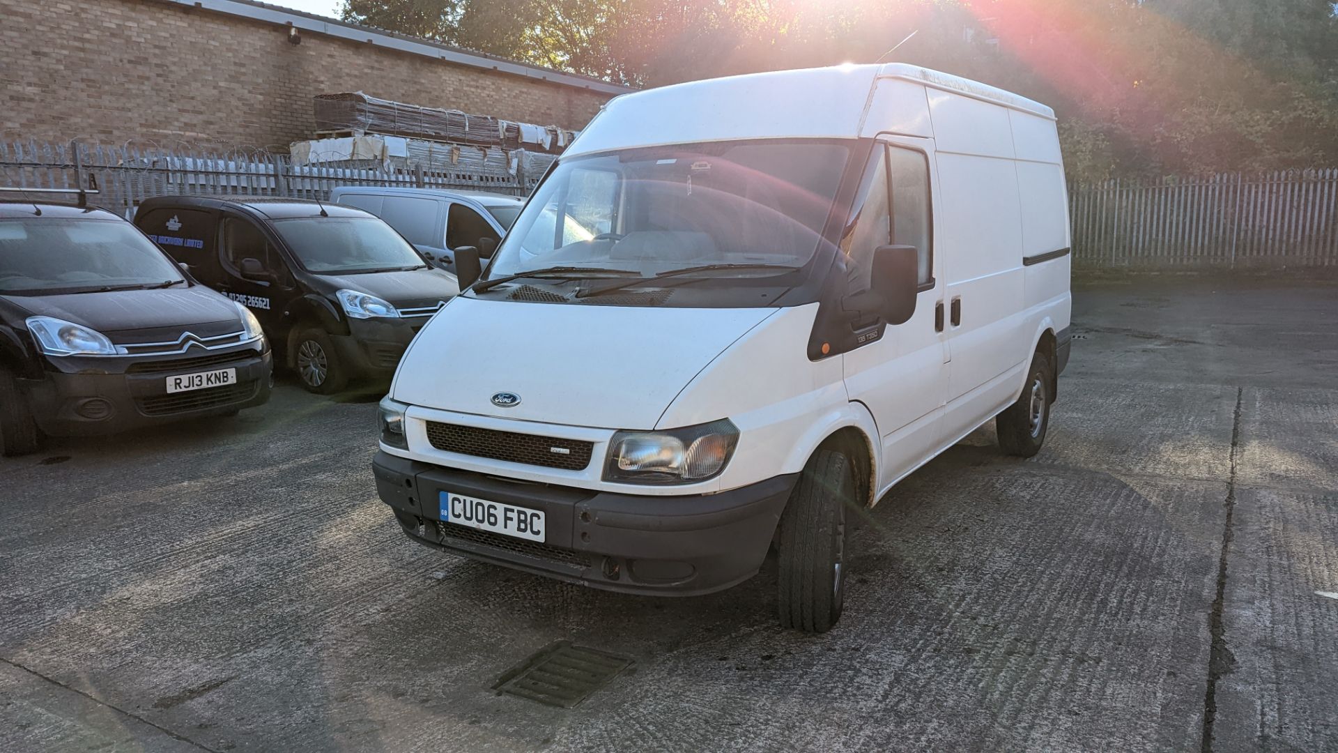 CU06 FBC Ford Transit panel van, 6 speed manual gearbox, 2402cc diesel engine. Colour: white. Fir - Image 39 of 44