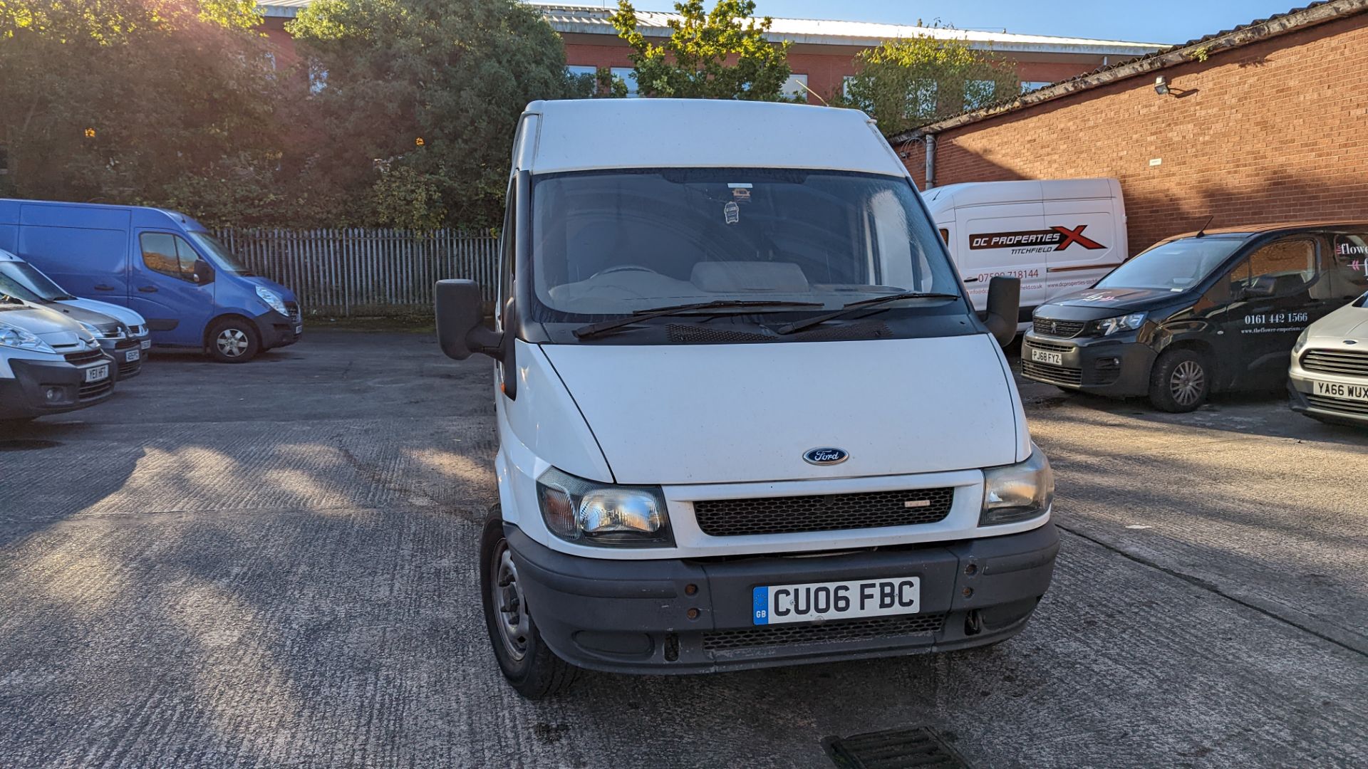 CU06 FBC Ford Transit panel van, 6 speed manual gearbox, 2402cc diesel engine. Colour: white. Fir - Image 43 of 44