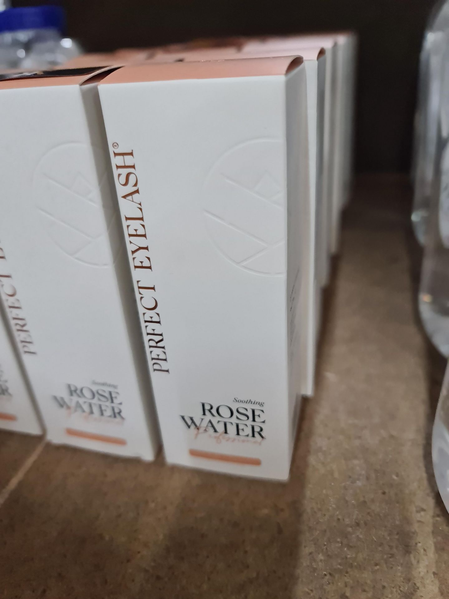 6 off 50ml bottles of Perfect Eyelash soothing rose water
