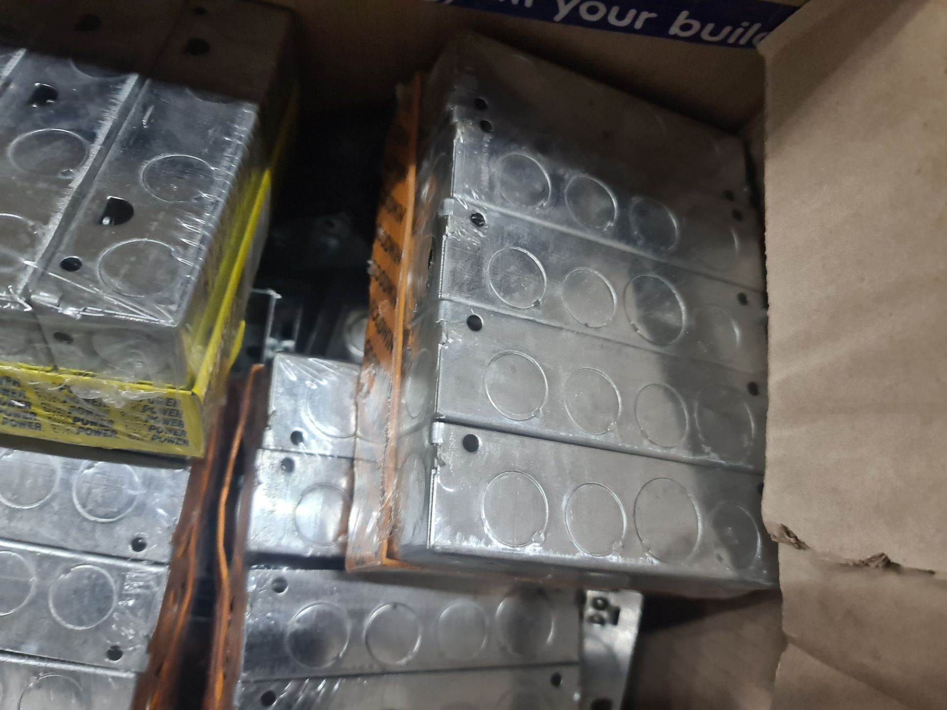 2 boxes of metal pattress boxes - Image 8 of 10