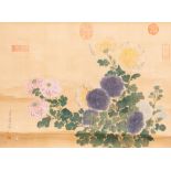 Chinese school, after and bearing the signature of Jiang Tingxi (1669 - 1732): 'Floral composition',