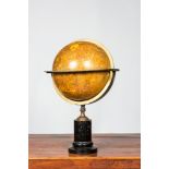 A globe on stand, 19th C.