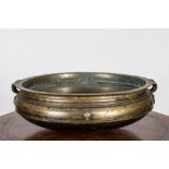 A large Indian bronze censer, 19th C.